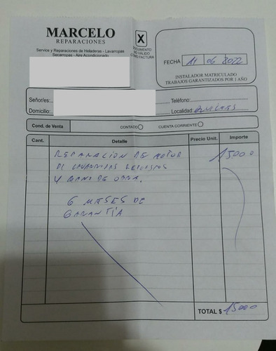 Imagen 6 de 6 de Lavarropas Automático Lavaurora 6206 Aurora 6206 Usado