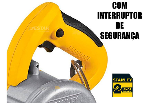 Imagem 7 de 10 de Serra Mármore 220v Stanley 4.1/2 1200w Tipo Makita