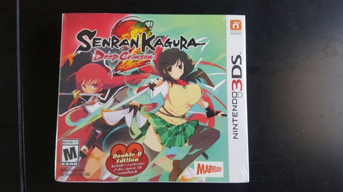 Senran Kagura Deep Crimson 3ds New+sellado Murder Games