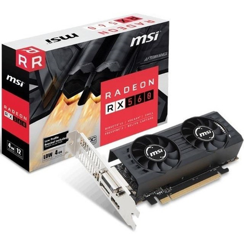 Tarjeta Video Msi Gamer Radeon Rx 560 4gb Ddr5 Tranza