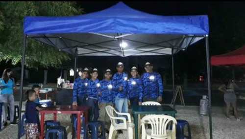 Imagen 5 de 7 de Toldo 3x3 Tipo Araña Tipo Acordeón