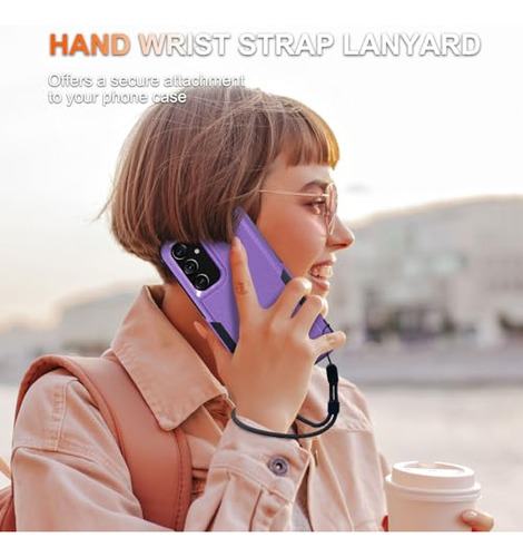 Funda Para Galaxy S23 Fe Lavender Uso Rudo
