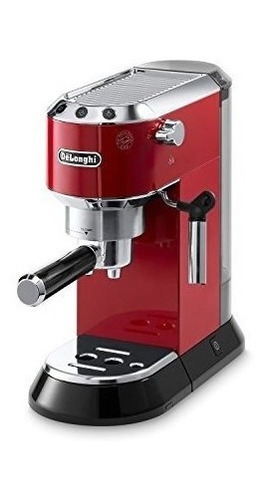 Máquina De Espresso De 15 Bares, Delonghi Dedica, Rojo, Rojo