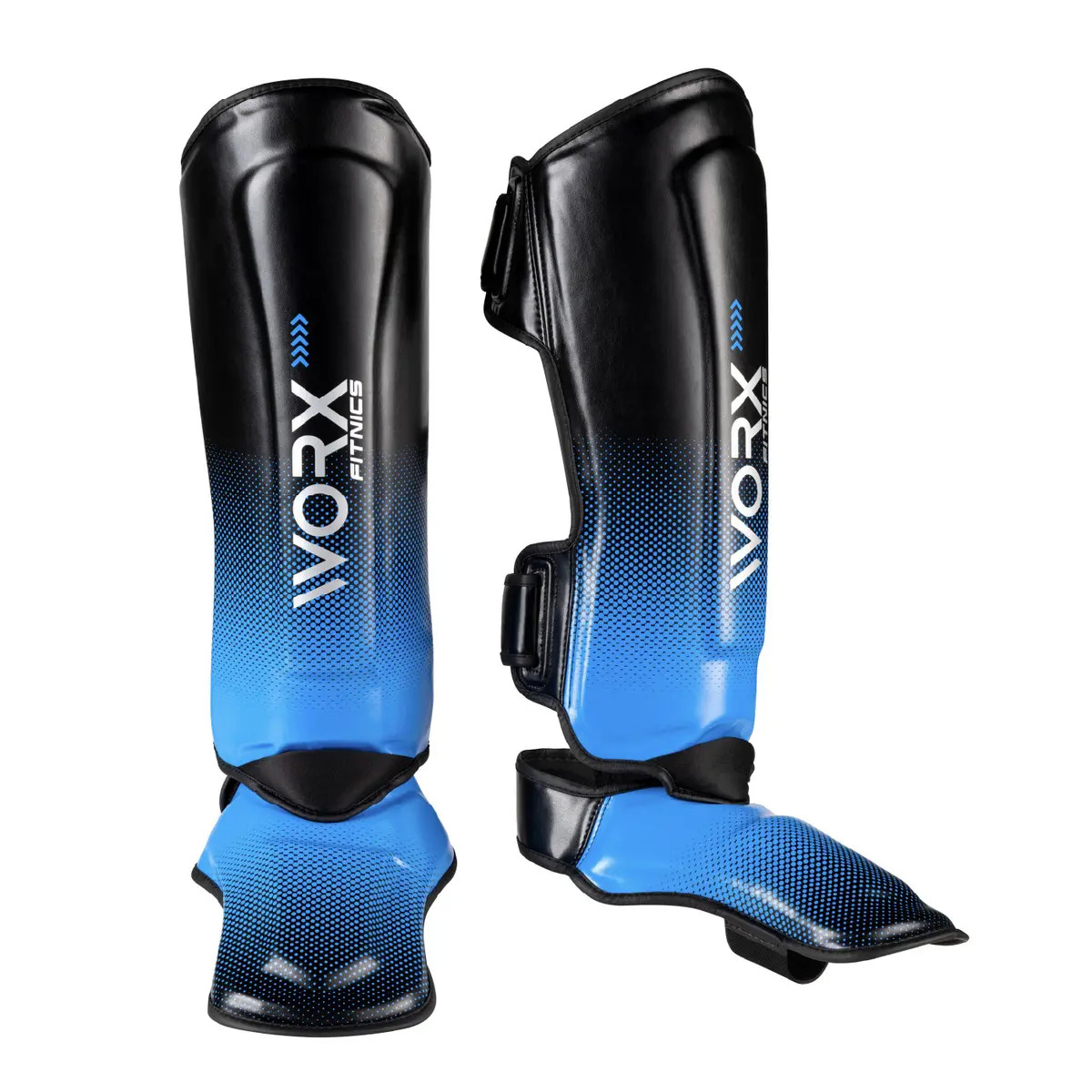 Canilleras Espinilleras Artes Marciales Kickboxing Muay Thai - Azul M