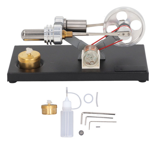Set De Adorno Para Niños, Modelo Stirling Engine, Hecho A Ma