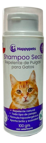 Champú Lavado En Seco Para Gatos Pelo Baño Fragancia Eucalipto