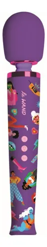 Masajeador Vibratorio Le Wand Feel My Power Jade Purple Brow