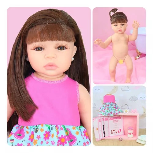 Boneca Bebe Reborn Corpo De Silicone Varios Modelos Confira!