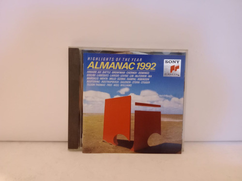 Almanac 1992- Highlights Of The Year- Cd, Compilado, 1992