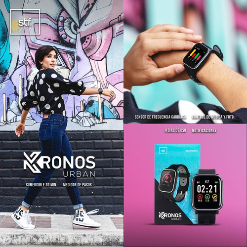 Imagen 8 de 9 de Smartwatch / Reloj Inteligente Kronos Urban