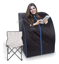 Comprar Sauna Casero Portátil Color Negro Serenelife Slisau20bk