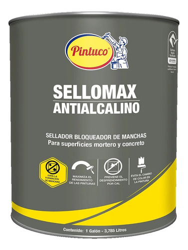 Sellador Sellomax Blanco 10272 1 Gal Pintuco