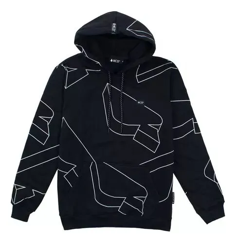 Moletom Canguru Fechado Logomania Mcd Preto