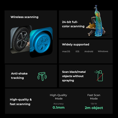 A 3d Scanner Pro Cr-scan Creality Ferret Scanning