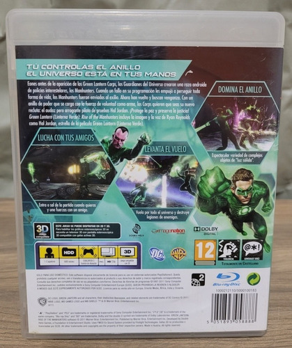 Lanterna Verde, Jogo Original Para Ps3 Mídia Física