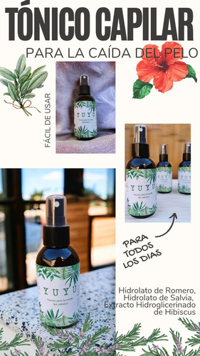 Tónico Para La Caída Del Cabello 125cc
