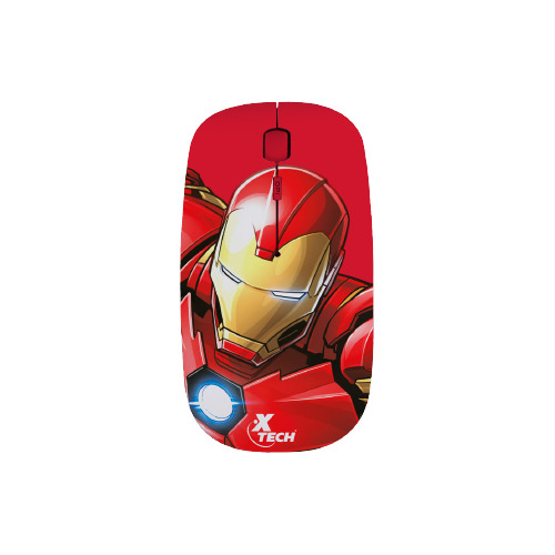 Mouse Inalámbrico Xtech Edición Iron Man Circuit