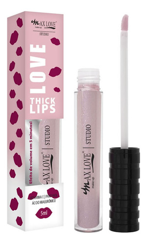Gloss Labial Thick Lips Cor 209 - Max Love
