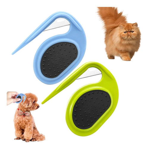 2pcs Pet Knotting Comb, Detangler Comb For Dog, Cats