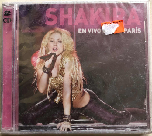 Shakira Cd+dvd En Vivo Desde Paris