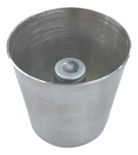 Vaso Molde Para Flan Con Tubo Aluminio 7,5x6,5cm