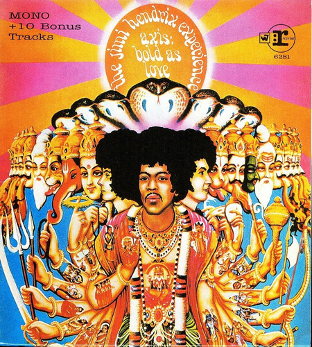 Jimi Hendrix Exp. Digi Bold As Love Mono+10bonus Nvo C/envio