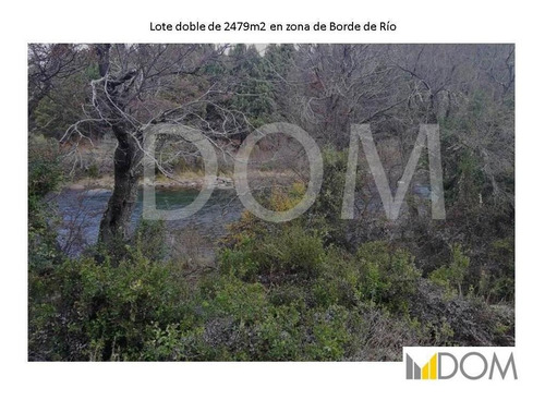Imagen 4 de 16 de Lote Doble En Esquina Sobre Borde De Río, En Una Zona Muy Tranquila. Apto Emprendimiento Turístico. - Meliquina