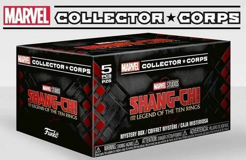 Funko Pop Marvel Collector Corps Shang-chi Talla Xl Nuevo