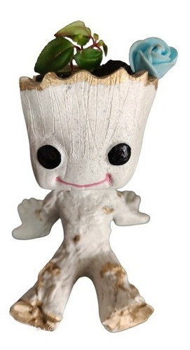 Bebe Baby Groot Mini Plantita Maceta Pequeño Resina