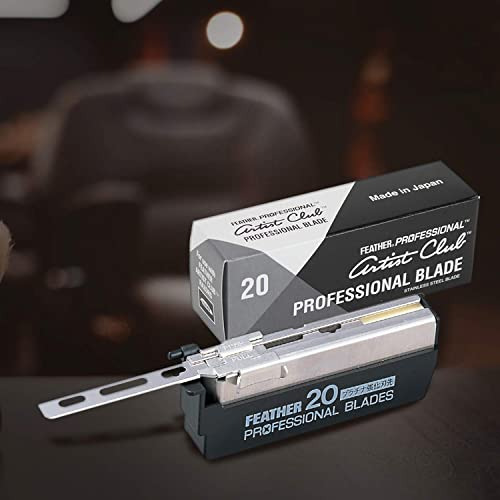 Feather Artist Club Pro Razor Blades 20 Rgrmq