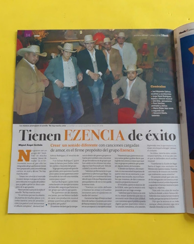 Madonna Revista Flash 2016 Timbiriche Fandango Jaime Camil (Usado)