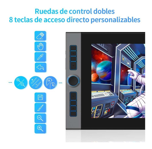 Imagen 9 de 10 de Artist Pro 16 Xppen Pantalla Gráfica Digitalizadora