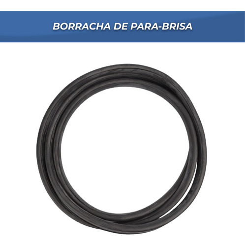 Par Borracha Parabrisa E Vigia Sem Friso Gol 1980 A 1994