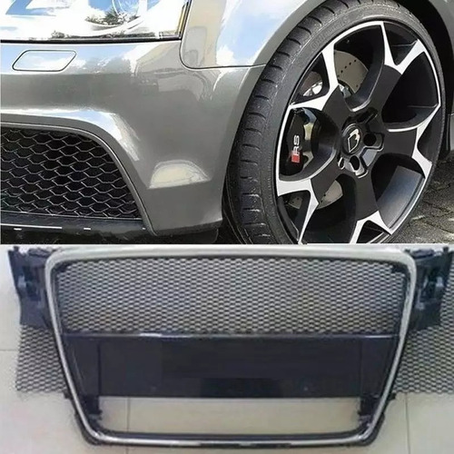Imagen 4 de 6 de Malla Para Parachoque Rejilla Aluminio Auto Tuning Universal