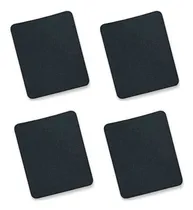 Comprar Kit 4 Mouse Pad Manhattan S 220x260 Mm Antideslizante Negro