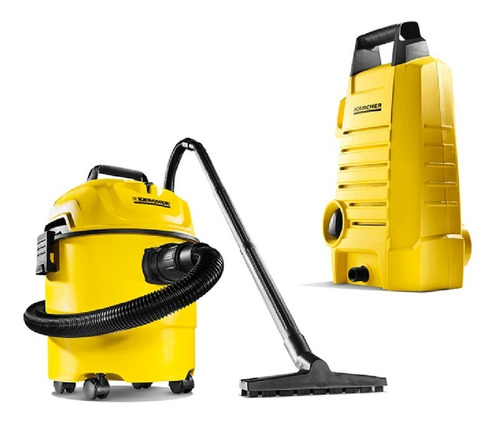 Combo Karcher Aspiradora Wd1 + Hidrolavadora K1 1200w