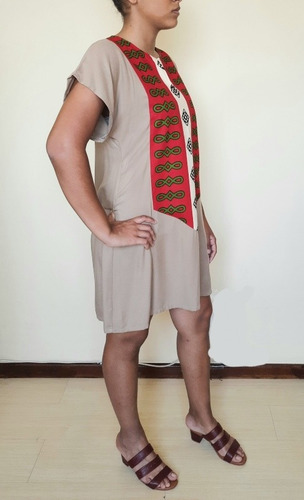 Imagem 3 de 5 de Vestido Feminino Tecido Curto Hanna