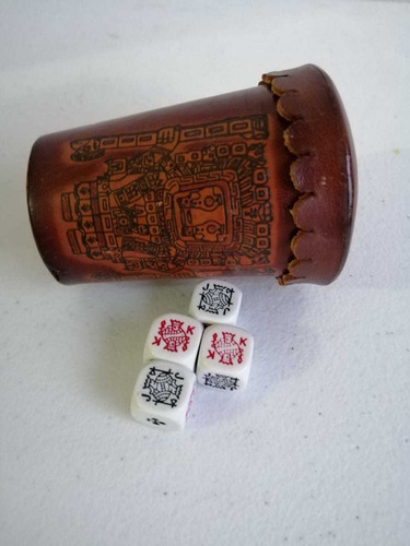 Cacho, Juego De Mesa Boliviano Artesanía Con Detalle (Usado)