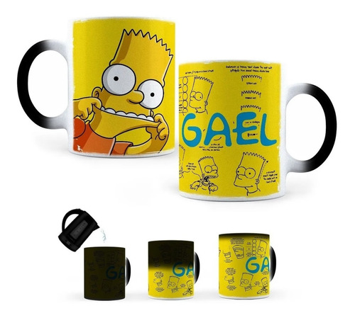 Taza Mágica Homero Simpson Personalizada