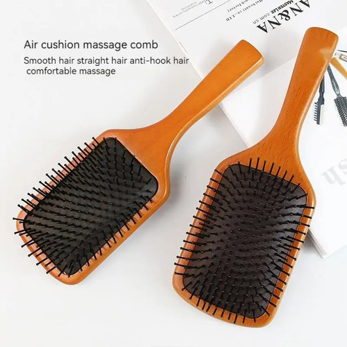Juego De 3 Peines De Madera Masajeadores Para Mujer