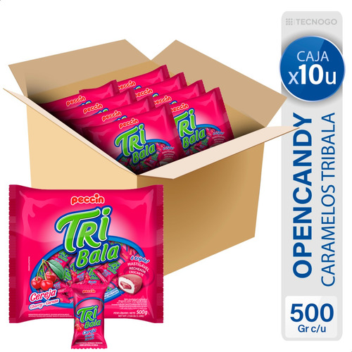 Caja Caramelo Sabor Cereza Tribala Open Candy - Mejor Precio