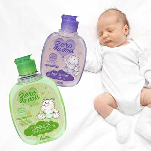 Imagem 2 de 8 de Kit Colonia Perfume Bebe + Sabonete Cheirinho Bebe Presente