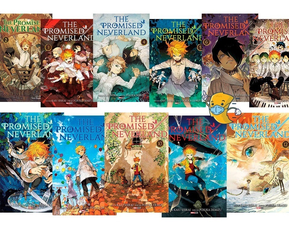 The Promised Neverland Nombre De Tomes The Promised Neverland Tomo 2 Al 12 Nuevos En Español | Envío gratis