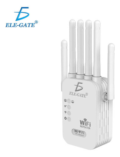 Repetidor Extensor De Wifi 1200mbps 6 Antenas Dual 2.4/5 Ghz