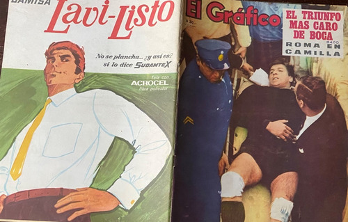  El Gráfico, Fútbol Y Deporte Argentino Nº 2400, 1965, Ag04