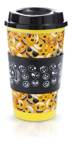 Vaso Portables Con Emojis