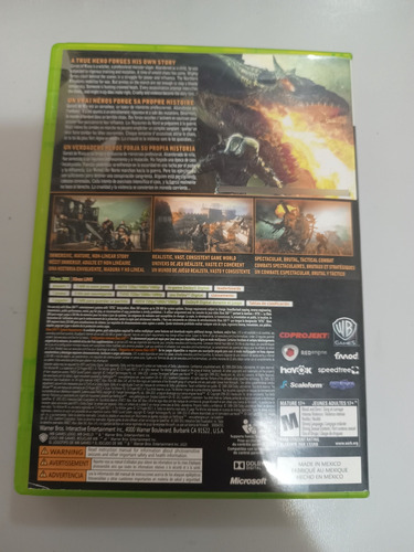 The Witcher 2 Enhanced Edition Xbox 360 (Usado)