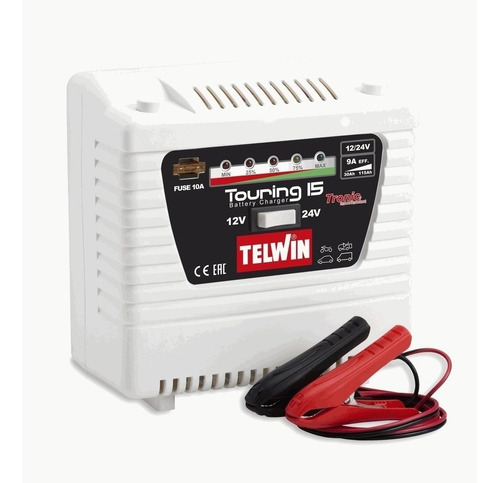 Cargador Bateria Telwin 12y24v 9amp Touring