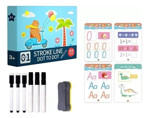 Libro Mágico Interactivo Montessori Para Niños.