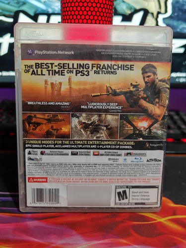 Call Of Duty Black Ops Ps3 (Reacondicionado)